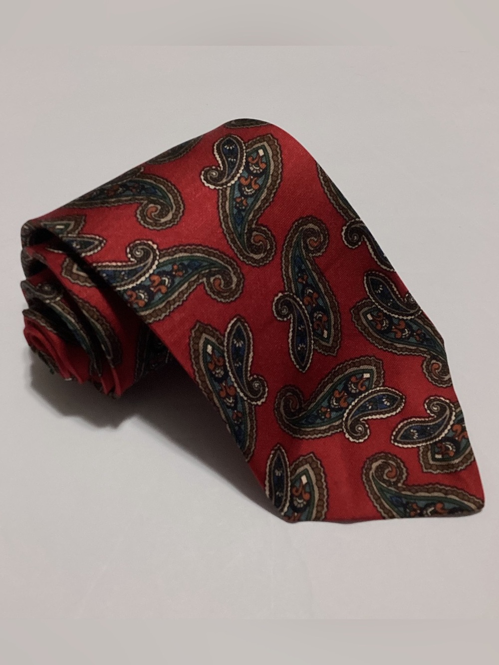 VTG Brooks Brothers All Silk Paisley Tie